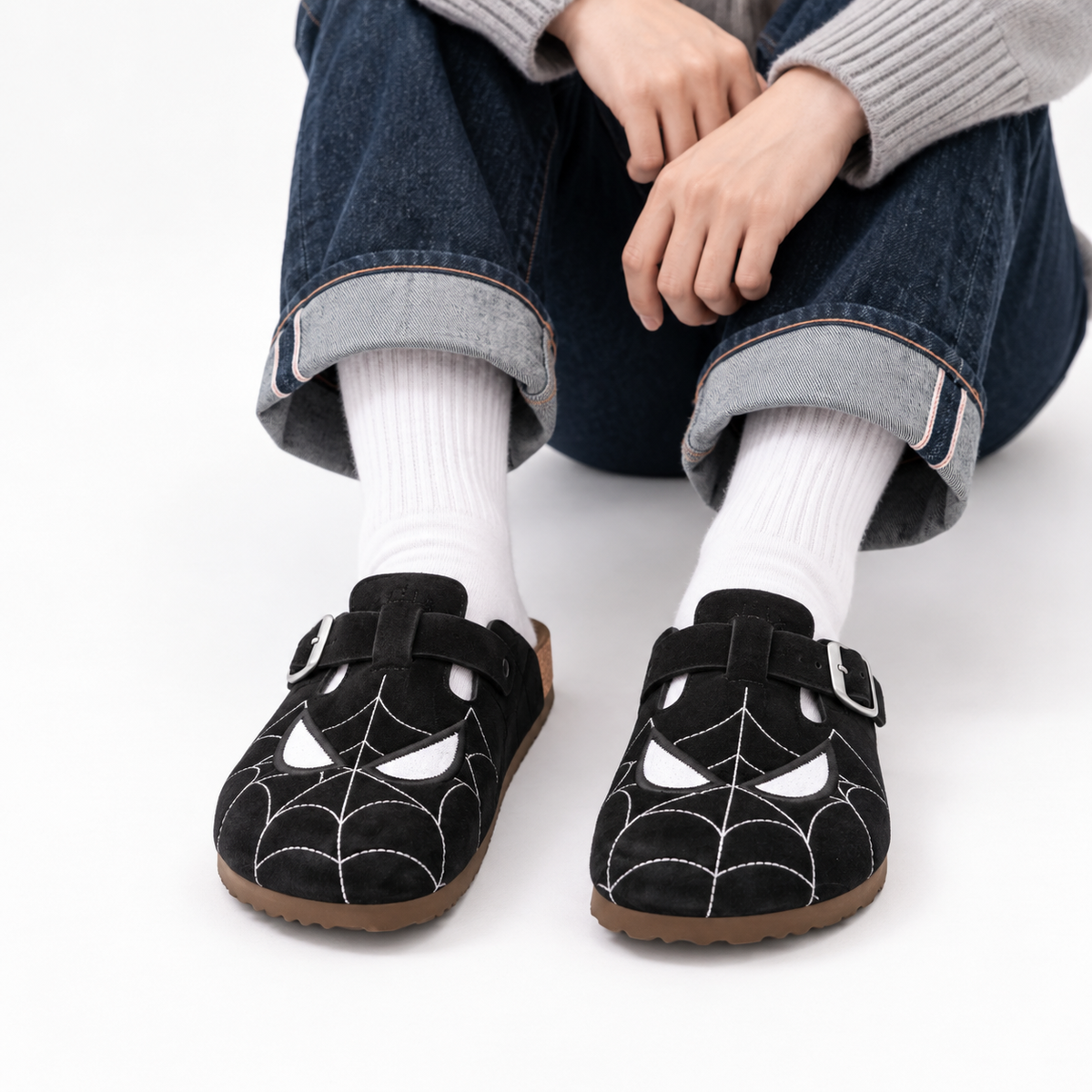 Crimson Web Clogs